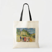 Edvard Munch - Het sprookjesbos Tote Bag (Voorkant)