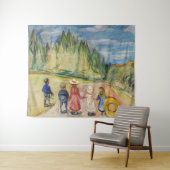 Edvard Munch - Het sprookjesbos Wandkleed (In Situ (horizontaal))