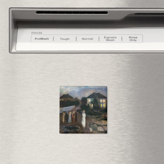 Edvard Munch - Het Storm Magneet (Insitu (Vaatwasser))