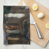 Edvard Munch - Het Storm Theedoek (Quarter Fold)