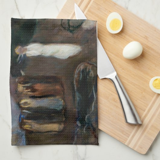 Edvard Munch - Het Storm Theedoek (Quarter Fold)