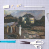 Edvard Munch - Het Storm Tissuepapier (Craft)