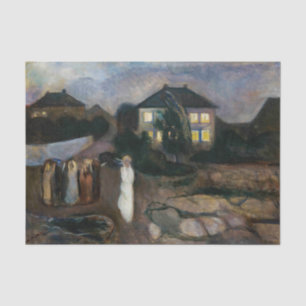 Edvard Munch - Het Storm Tissuepapier