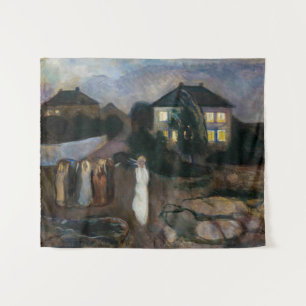 Edvard Munch - Het Storm Wandkleed