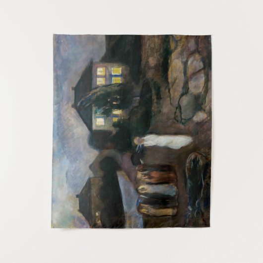 Edvard Munch - Het Storm Wandkleed (Voorkant)