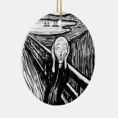 Edvard Munch Illustratie van het scherm Keramisch Ornament (Rechts)