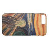 Edvard Munch is het spookbeeld Case-Mate iPhone Case (Achterkant (Horizontaal))
