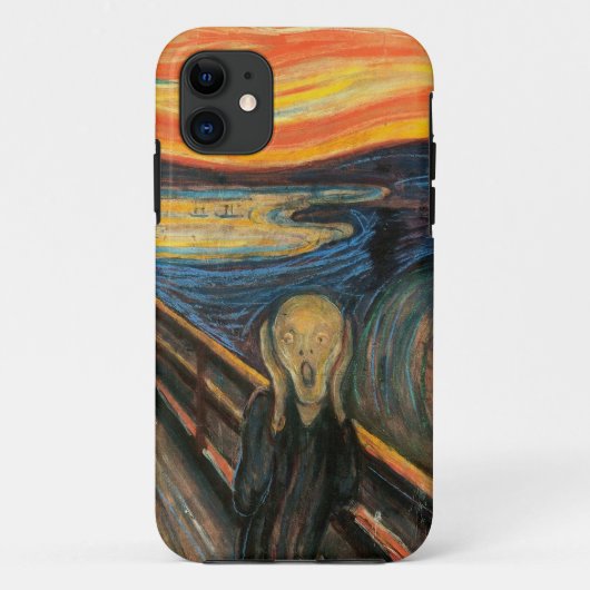 Edvard Munch is het spookbeeld Case-Mate iPhone Case (Achterkant)