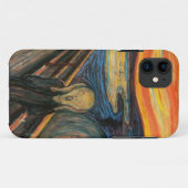 Edvard Munch is het spookbeeld Case-Mate iPhone Case (Achterkant (horizontaal))