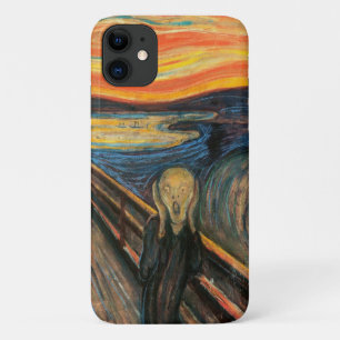 Edvard Munch is het spookbeeld iPhone 11 Hoesje