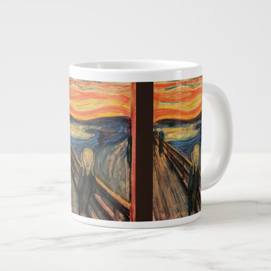 Edvard Munch is het spookbeeld Grote Koffiekop (Voorkant rechts)