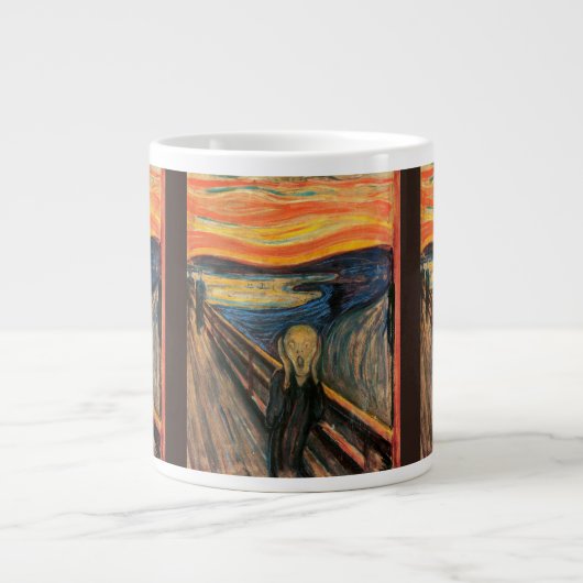 Edvard Munch is het spookbeeld Grote Koffiekop (Voorkant)
