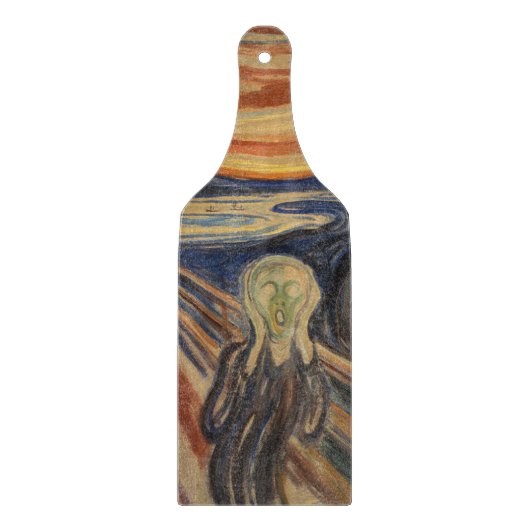 Edvard Munch is het spookbeeld Snijplank (Voorkant)
