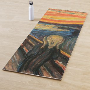 Edvard Munch is het spookbeeld Yogamat