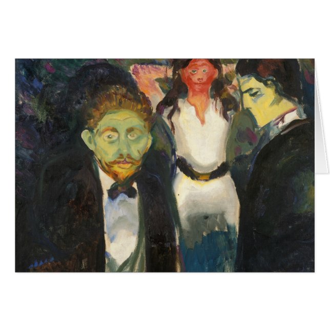 Edvard Munch - Jealousy (Voorkant Horizontaal)