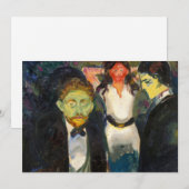 Edvard Munch - Jealousy Bedankkaart (Voorkant / Achterkant)