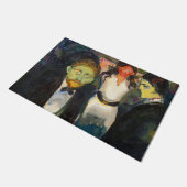 Edvard Munch - Jealousy Deurmat (Schuin)