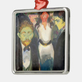 Edvard Munch - Jealousy Metalen Ornament (Links)