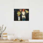 Edvard Munch - Jealousy Poster (Keuken)