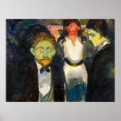 Edvard Munch - Jealousy Poster (Voorkant)