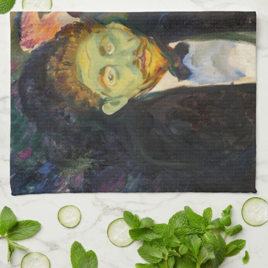 Edvard Munch - Jealousy Theedoek (Gevouwen)