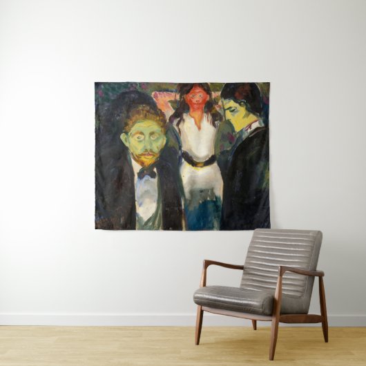 Edvard Munch - Jealousy Wandkleed (In Situ (horizontaal))
