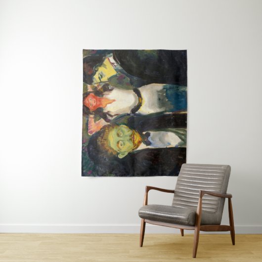 Edvard Munch - Jealousy Wandkleed (In situ)