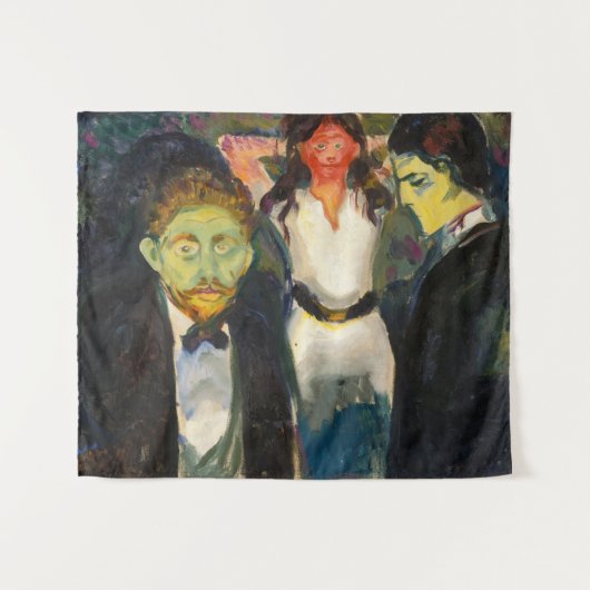 Edvard Munch - Jealousy Wandkleed (Voorkant (horizontaal))