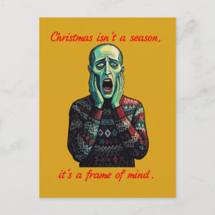Edvard Munch Kerstmis Is Geen Seizoen Briefkaart