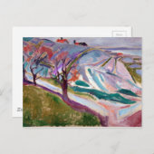 Edvard Munch Landscape, Kragerø Briefkaart (Voorkant / Achterkant)