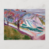 Edvard Munch Landscape, Kragerø Briefkaart (Voorkant)