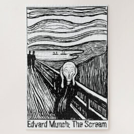 Edvard Munch Lithografie De Schreeuw Kunst 1000 St Legpuzzel