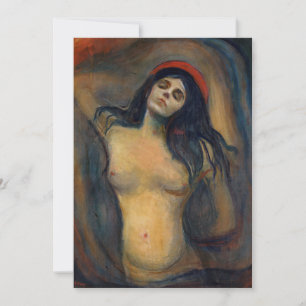 Edvard Munch - Madonna Bedankkaart