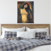 Edvard Munch - Madonna Canvas Afdruk (Insitu (Slaapkamer))