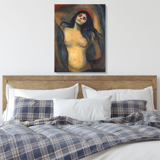 Edvard Munch - Madonna Canvas Afdruk (Insitu (Slaapkamer))