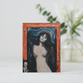 Edvard Munch - Madonna Lithografie Briefkaart (Staand voorkant)