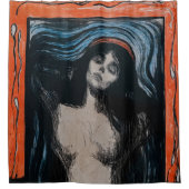 Edvard Munch - Madonna Lithografie Douchegordijn (Voorkant)