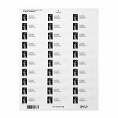 Edvard Munch - Madonna Lithografie Etiket (Full Sheet)