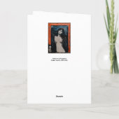 Edvard Munch - Madonna Lithografie Kaart (Achterkant)