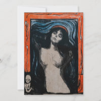 Edvard Munch - Madonna Lithografie