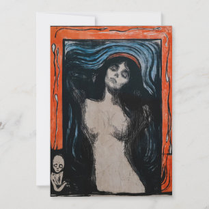 Edvard Munch - Madonna Lithografie Kaart