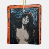 Edvard Munch - Madonna Lithografie Keramisch Ornament (Links)