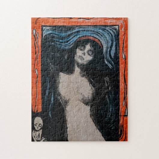 Edvard Munch - Madonna Lithografie Legpuzzel (Verticaal)