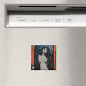 Edvard Munch - Madonna Lithografie Magneet (Insitu (Vaatwasser))