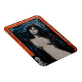 Edvard Munch - Madonna Lithografie Magneet (Rechterzijde)