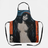 Edvard Munch - Madonna Lithografie Schort (Voorkant)