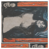 Edvard Munch - Madonna Lithografie Stof (Close Up)