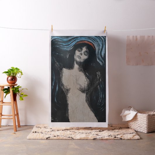 Edvard Munch - Madonna Lithografie Stof (Voorbeeld)