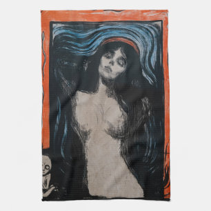 Edvard Munch - Madonna Lithografie Theedoek