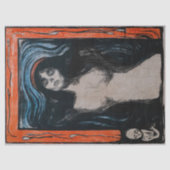 Edvard Munch - Madonna Lithografie Tissuepapier (Voorkant)